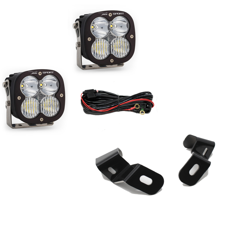 Ram 3500 A-Pillar Light Mounts - Baja Designs - Sports Spot - `19-`27